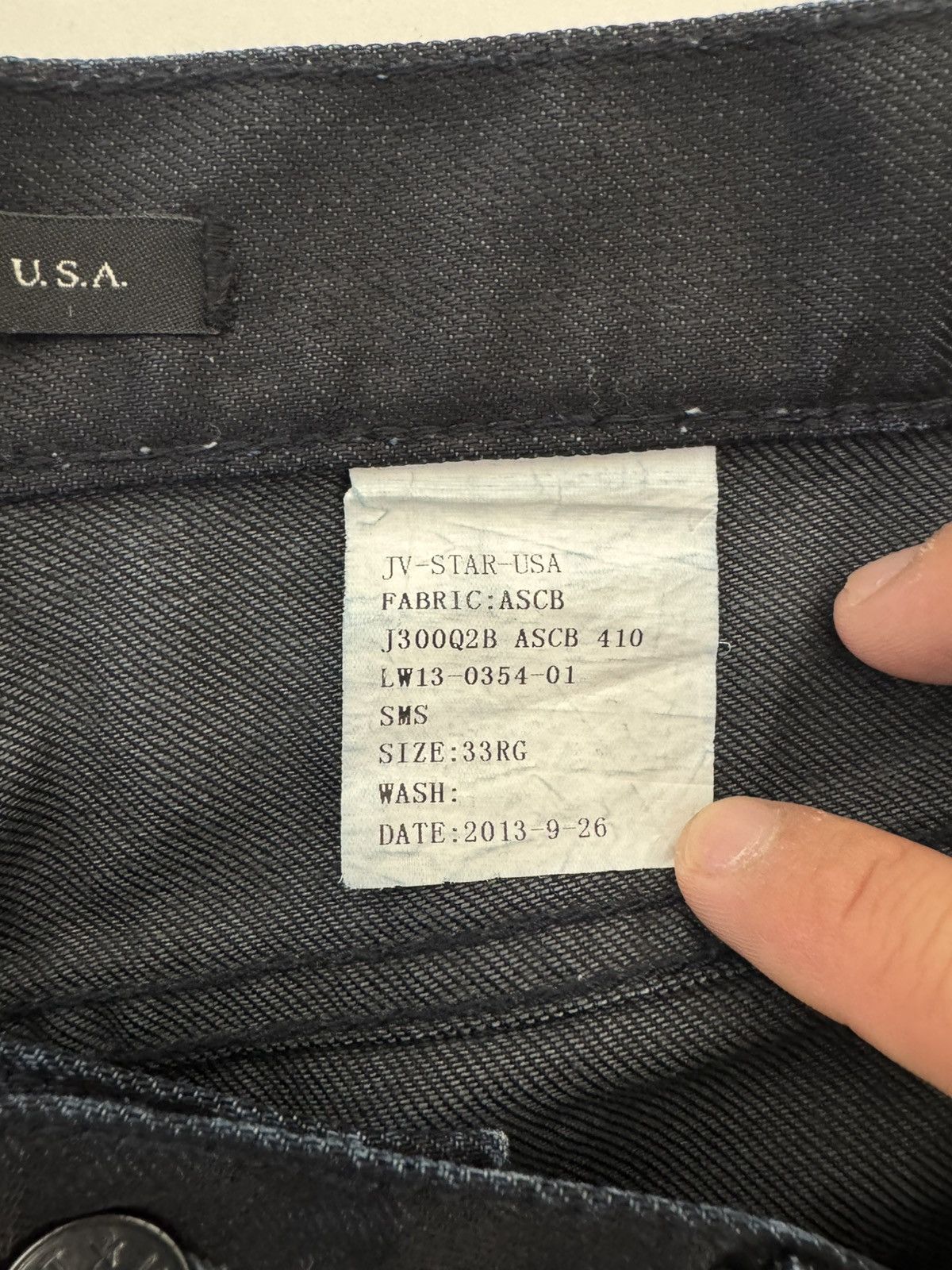 John Varvatos John Vavartos Vintage Denim Jeans Size US 33 - 2 Thumbnail