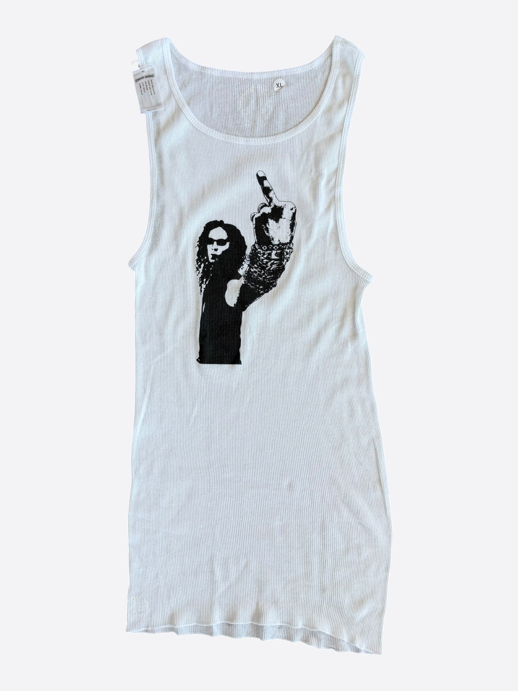 Chrome Hearts Chrome Hearts White & Black Richard Stark Graphic Tank Top Size US XL / EU 56 / 4 - 1 Thumbnail