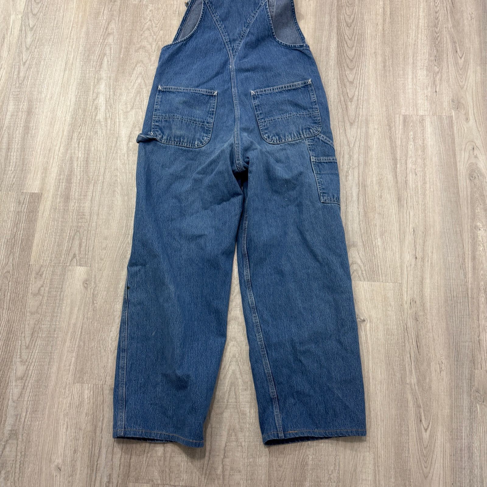 Carhartt Vintage Carhartt Overalls Men's 34 Blue 27" Inseam Denim Size US 34 / EU 50 - 8 Thumbnail