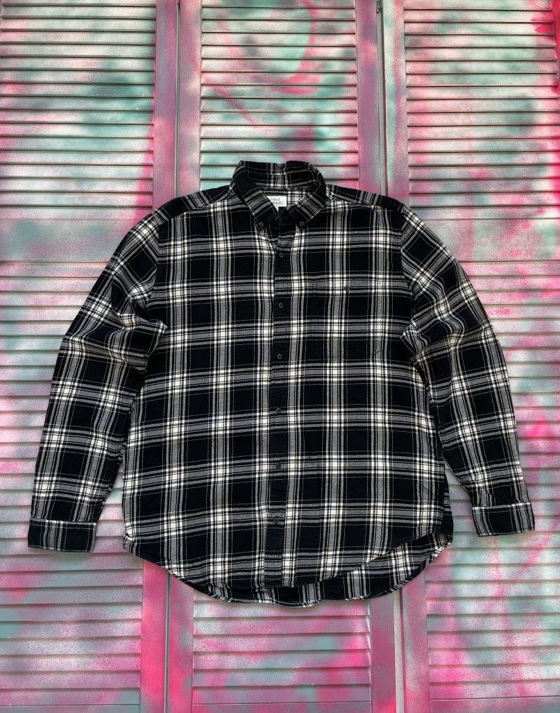 Japanese Brand Vintage Y2K Flannel Check Shirt Size US XL / EU 56 / 4 - 1 Thumbnail