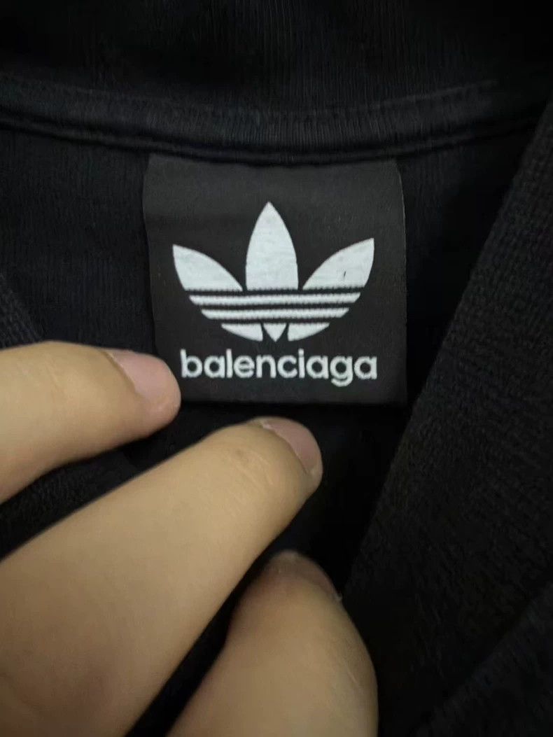 Balenciaga Balenciaga Adi co-branded patchwork short sleeves Size US XXS / EU 40 - 3 Thumbnail