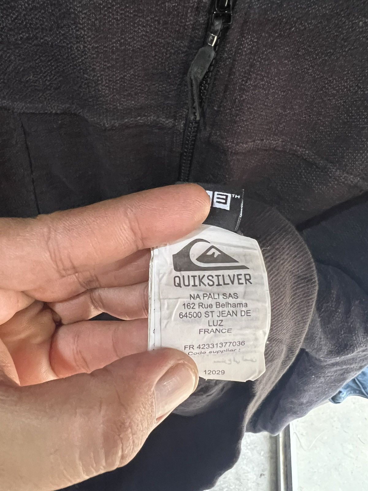 Quiksilver 🔥Quiksilver Small Logo Zipper Hoodie Size US M / EU 48-50 / 2 - 15 Thumbnail