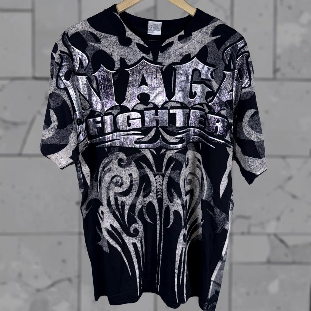Gloverall Naga Fighters Graphic Print T-Shirt Mens Size L Black Size US L / EU 52-54 / 3 - 1 Thumbnail