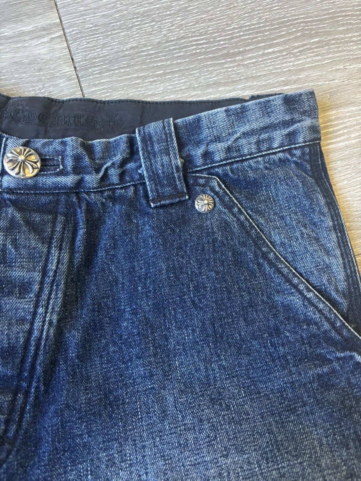 Chrome Hearts Chrome Hearts Blue Turbo Carpenters Size US 32 / EU 48 - 17 Thumbnail