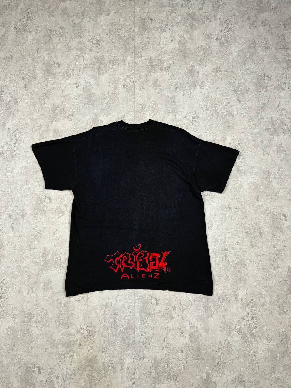 Vintage RARE Vintage 90’S Alienz T-Shirt Big Logo Size XL Size US XL / EU 56 / 4 - 9 Thumbnail