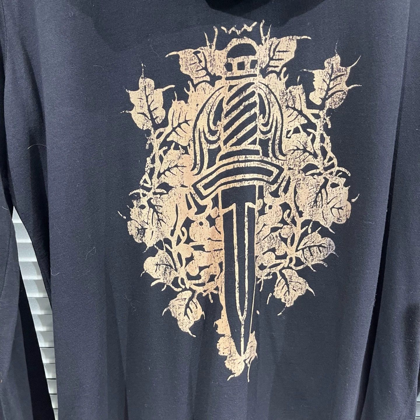 Chrome Hearts Chrome Hearts Black Broken Sword Vine Silver Buckle Jacket XL Size XL / US 12-14 / IT 48-50 - 5 Thumbnail