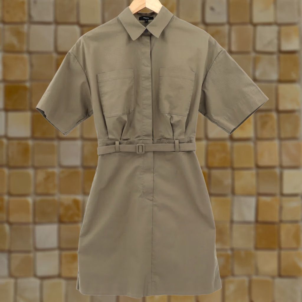 Theory Theory Shirt Dress Adult XS? Size XS / US 0-2 / IT 36-38 - 1 Thumbnail