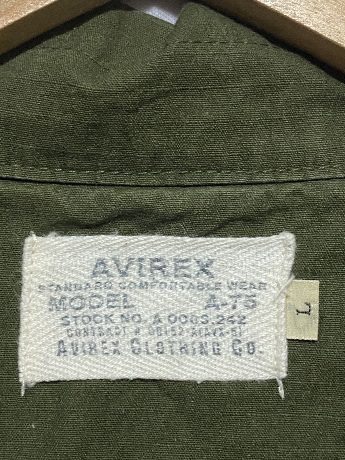 Avirex × Vintage Rare🔥 Vintage Avirex A-75 signature striped polo tee Size US L / EU 52-54 / 3 - 5 Thumbnail