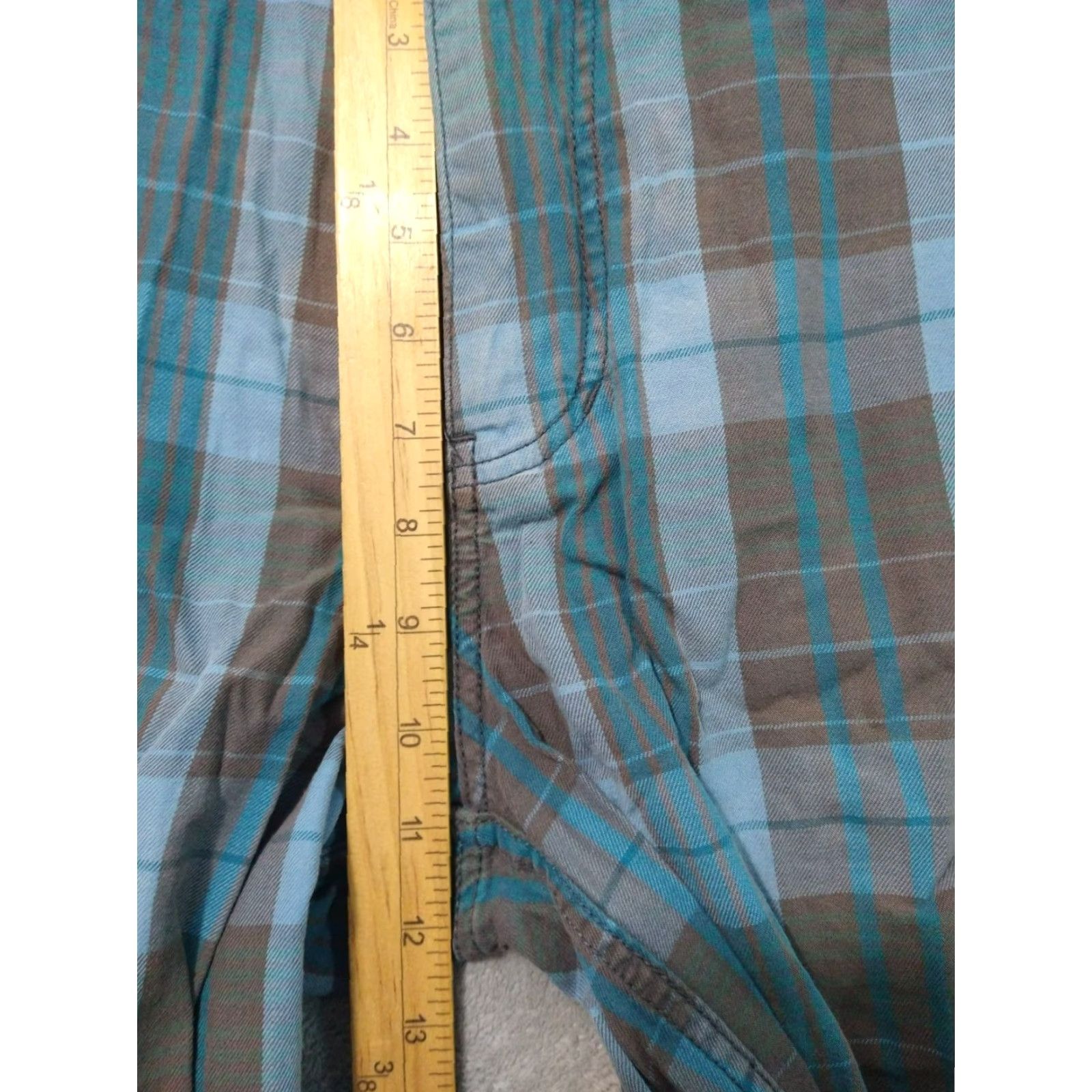 Mossimo Mossimo Shorts Mens 30 Blue Plaid Cargo Baggy Y2K Vintage Skate Grunge Cotton Shorts Mens 30 Blue Plaid Cargo Baggy Vintage Grunge Cotton Size US 30 / EU 46 - 4 Thumbnail