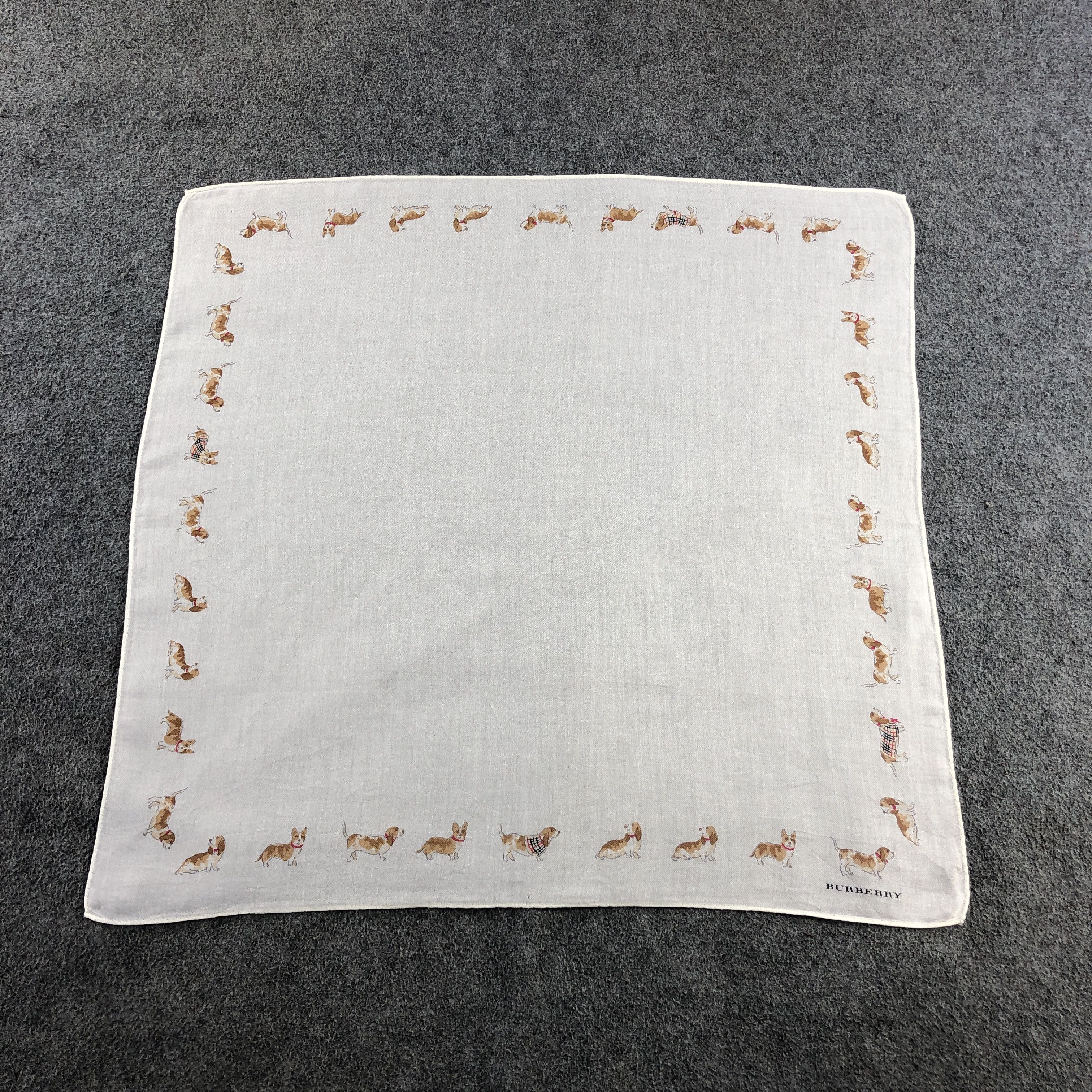 Burberry Burberry Handkerchief Neckerchief Bandana H2718 Size ONE SIZE - 1 Thumbnail