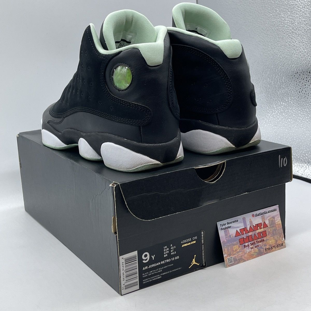 Jordan Brand Air Jordan 13 mint foam Size US 9 / EU 42 - 4 Thumbnail