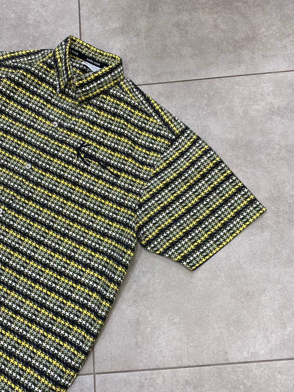 Karl Kani Vintage Karl Kani Y2K Checkered Short Sleeve Buttons Shirt Size US M / EU 48-50 / 2 - 5 Thumbnail