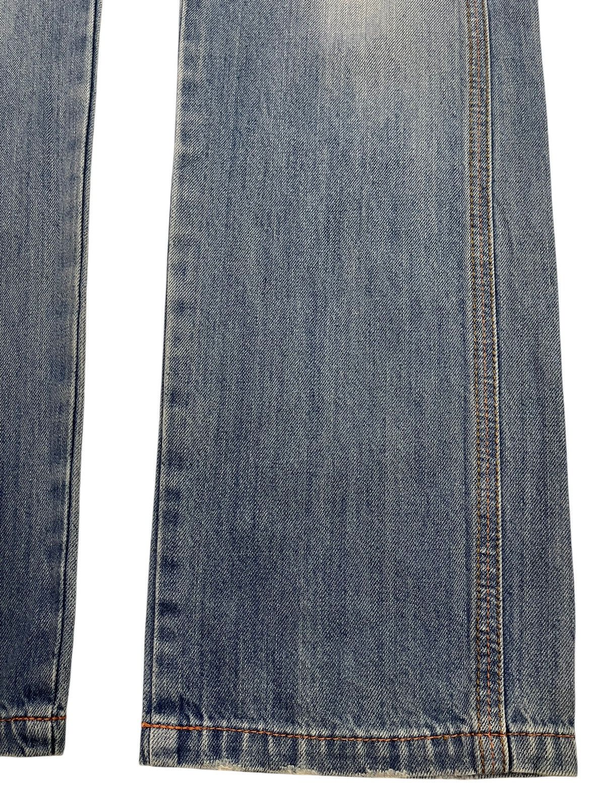 14th Addiction Vintage Japanese Brand Genoese Faded Wash Style Loose Jeans Size US 32 / EU 48 - 8 Thumbnail