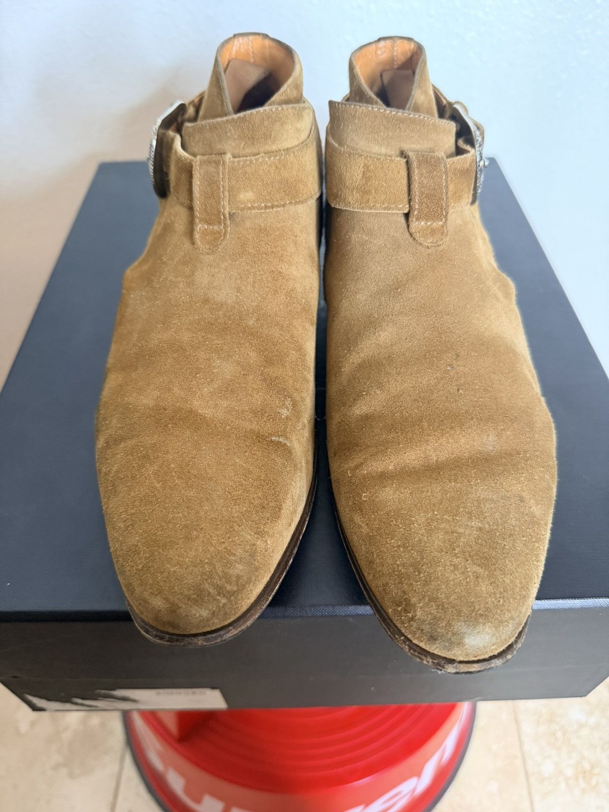 Saint Laurent Paris Saint Laurent Western Buckle Jodhpur Boots size 40 Size US 7 / EU 40 - 2 Thumbnail