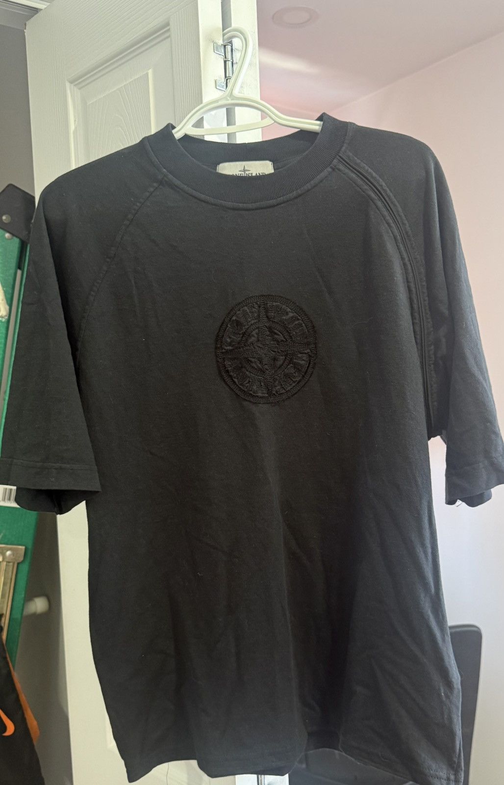 Stone Island Stone Island Black Organic Cotton T-Shirt Size US M / EU 48-50 / 2 - 1 Thumbnail