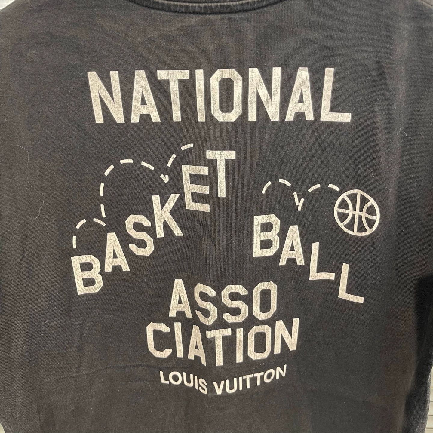 Louis Vuitton LV x NBA Bball Print SS Tee L 99 New No Tag #11495 Size US L / EU 52-54 / 3 - 5 Thumbnail