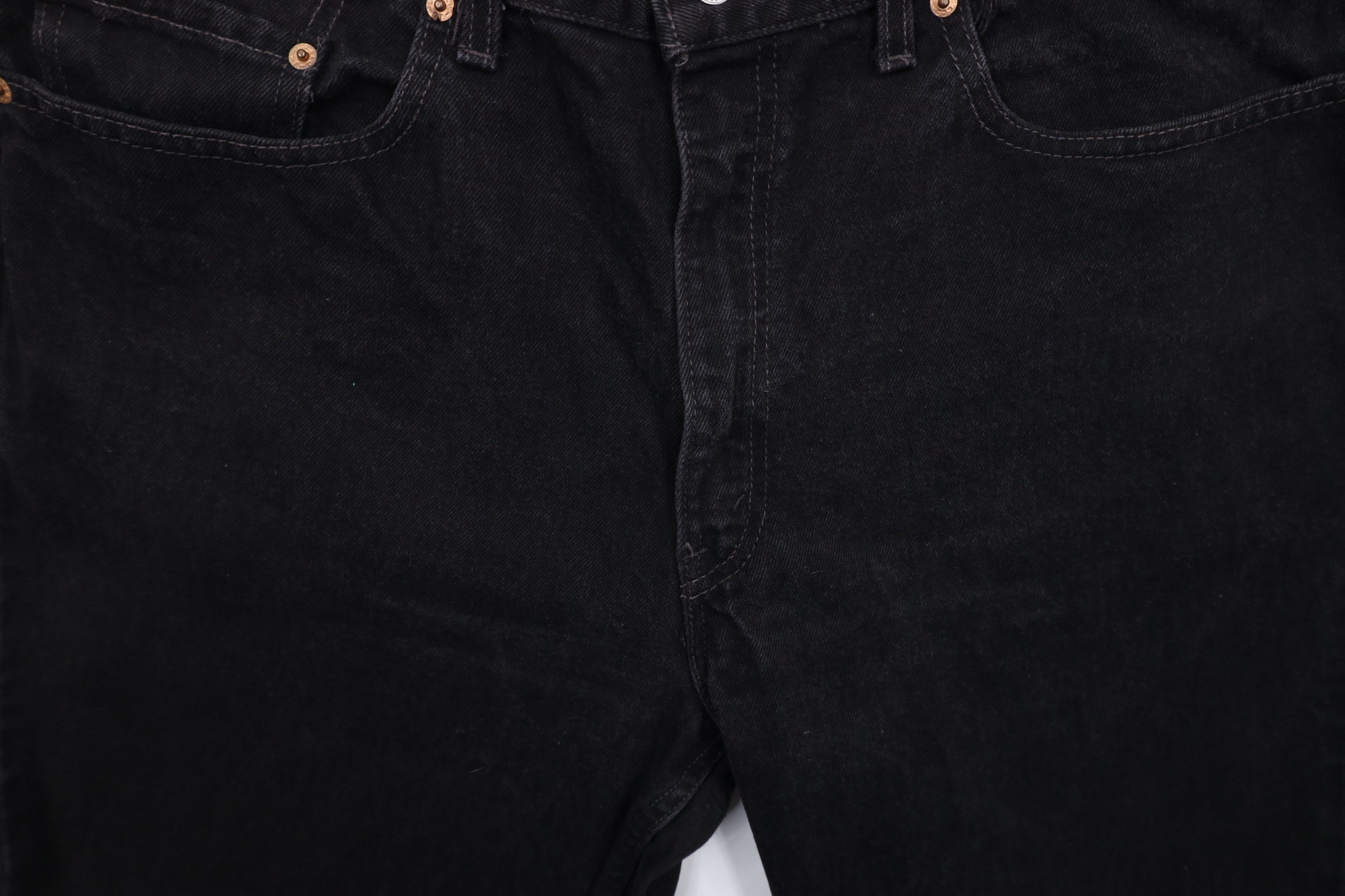 Levi's Vintage 90s Levis 550 Relaxed Fit Denim Jeans Black Cotton Size US 36 / EU 52 - 6 Thumbnail