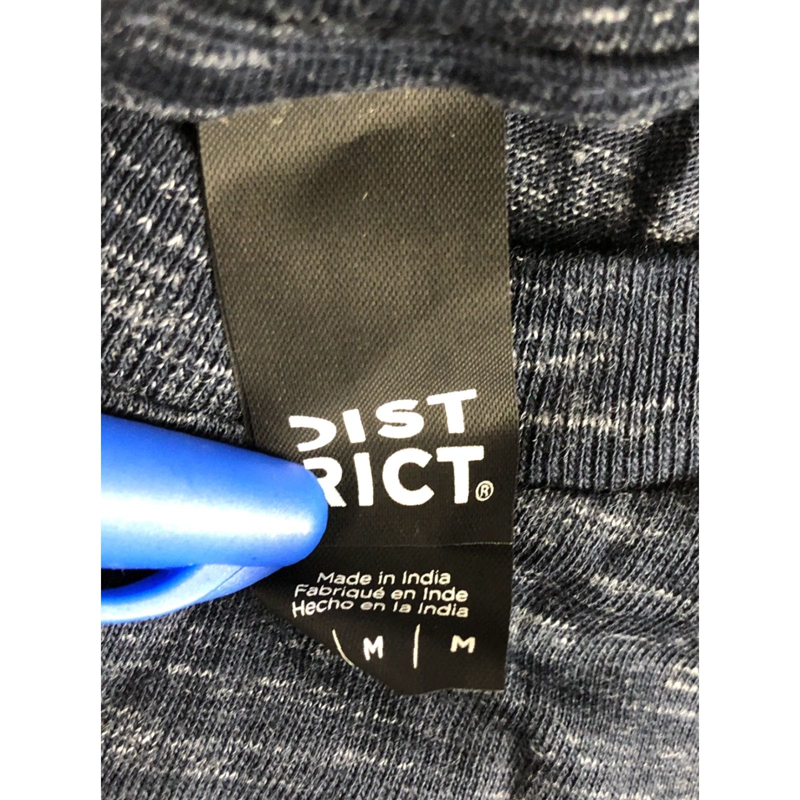 Vintage BILLIONS Shirt Men Medium Blue Tee | District Made | Navy | TV Show Promo | Short Sleeve Crew Neck | Unisex Adults | 50% Cotton 50% Polyester Size US M / EU 48-50 / 2 - 4 Thumbnail