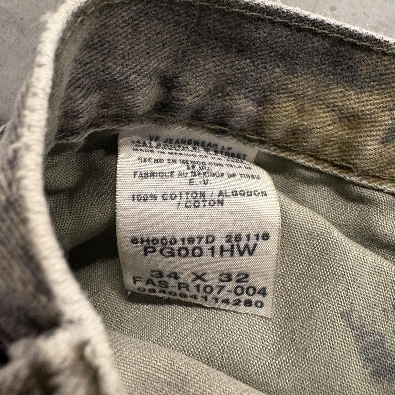 Vintage Crazy Vintage Y2K/2000s Baggy Real Camo Ripped Camo Denim Jeans! Size US 32 / EU 48 - 8 Thumbnail