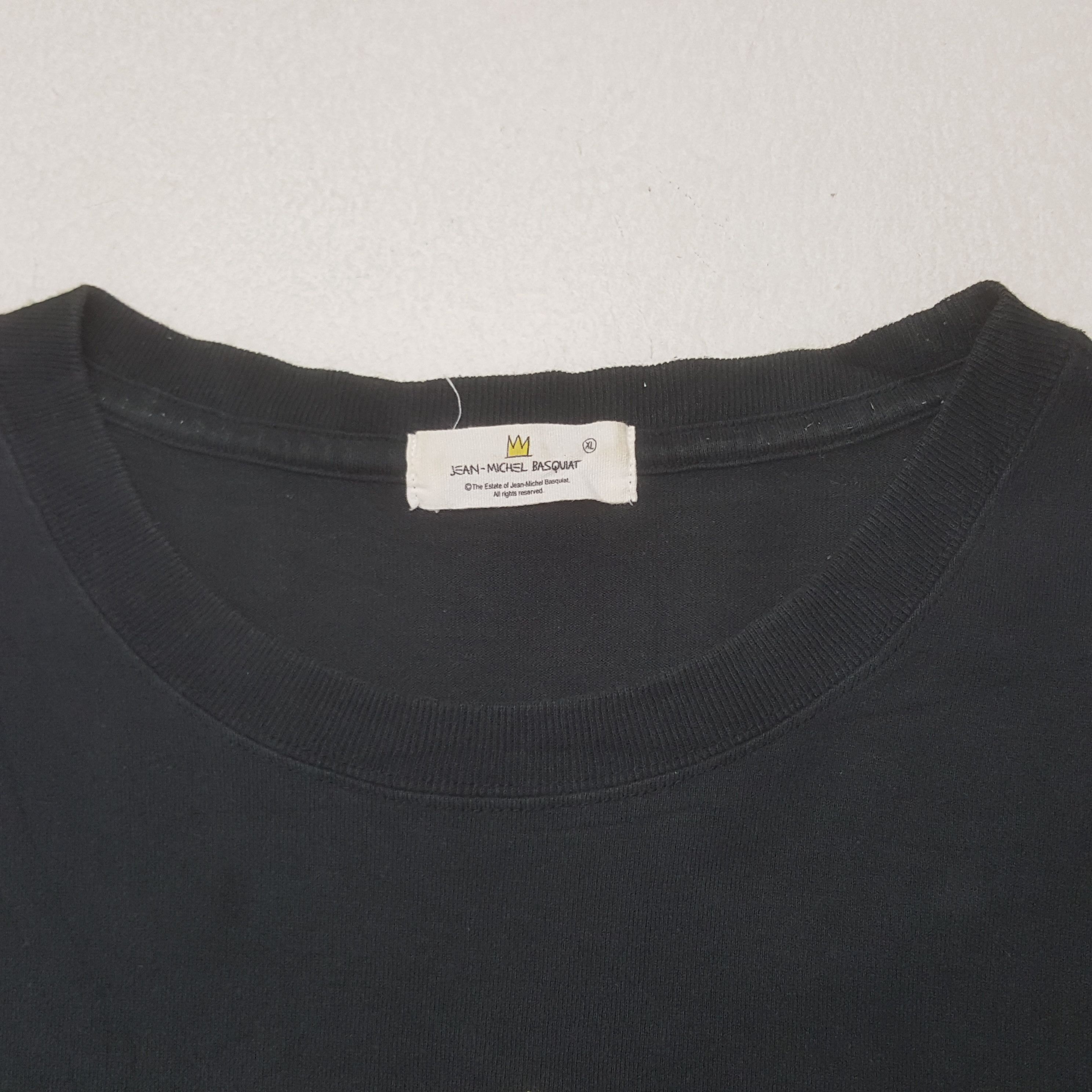 Vintage Jean Michel Basquiat Rare Art Design Tshirt