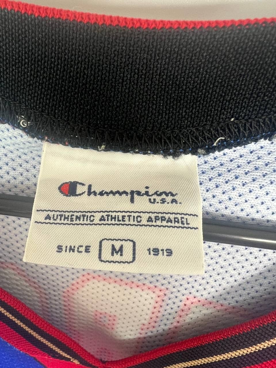 Champion × Vintage ALLEN IVERSON #3 PHILADELPHIA 76ERS JERSEY NBA SIZE M Size US M / EU 48-50 / 2 - 4 Thumbnail