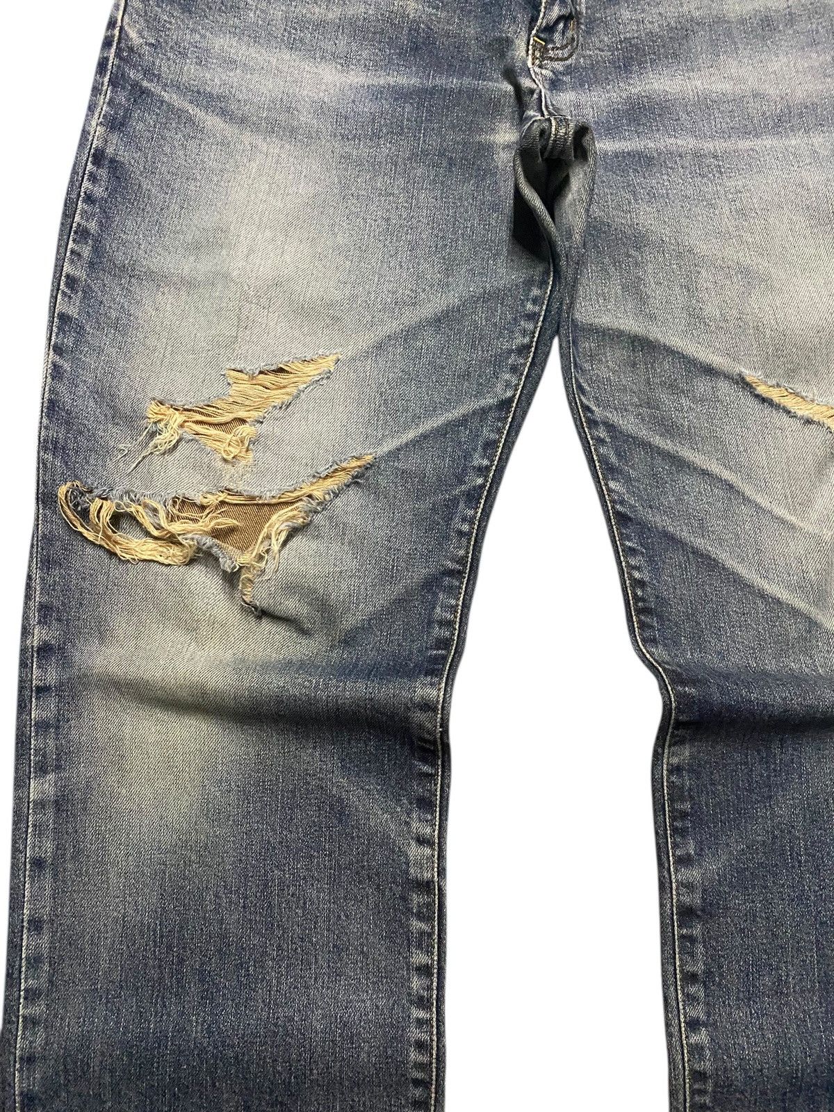 Junya Watanabe Vintage Japanese Brand Edwin Us Classic Distressed Jeans Size US 34 / EU 50 - 7 Thumbnail