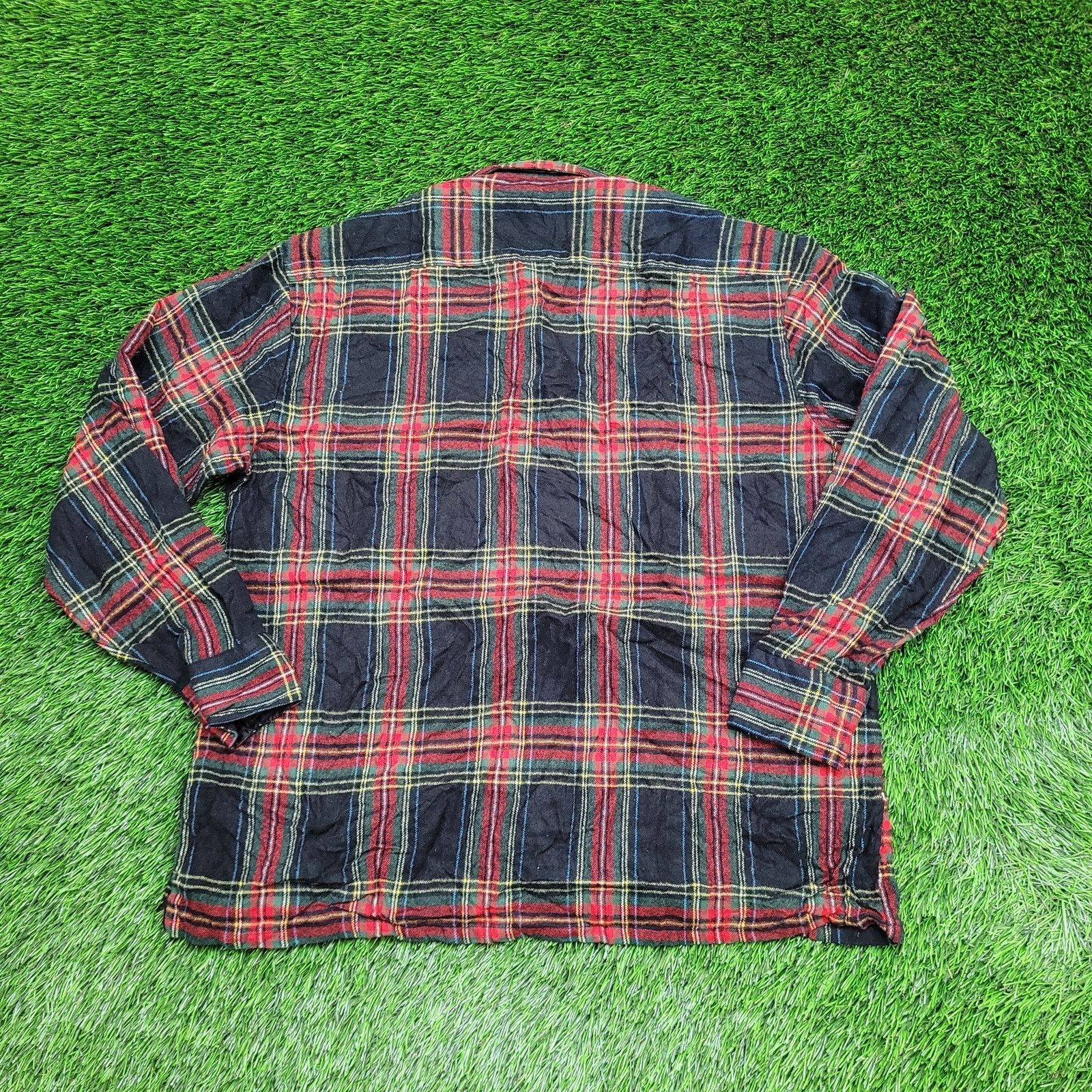 Vintage Vintage Backpackers Western Plaid Shirt L 16.5 22x28 Shacket Size US L / EU 52-54 / 3 - 2 Thumbnail