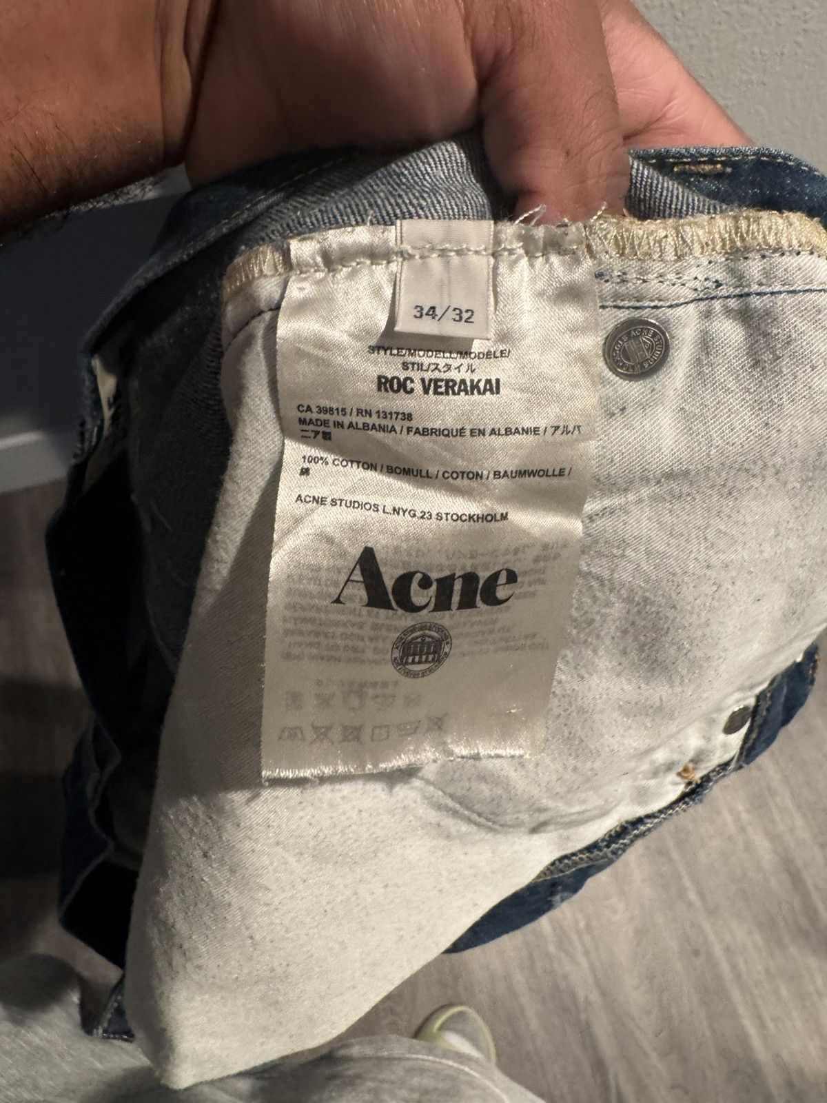 Acne Studios Custom 1 of 1 acne studio x wiild child skinny flare jeans Size US 34 / EU 50 - 7 Thumbnail