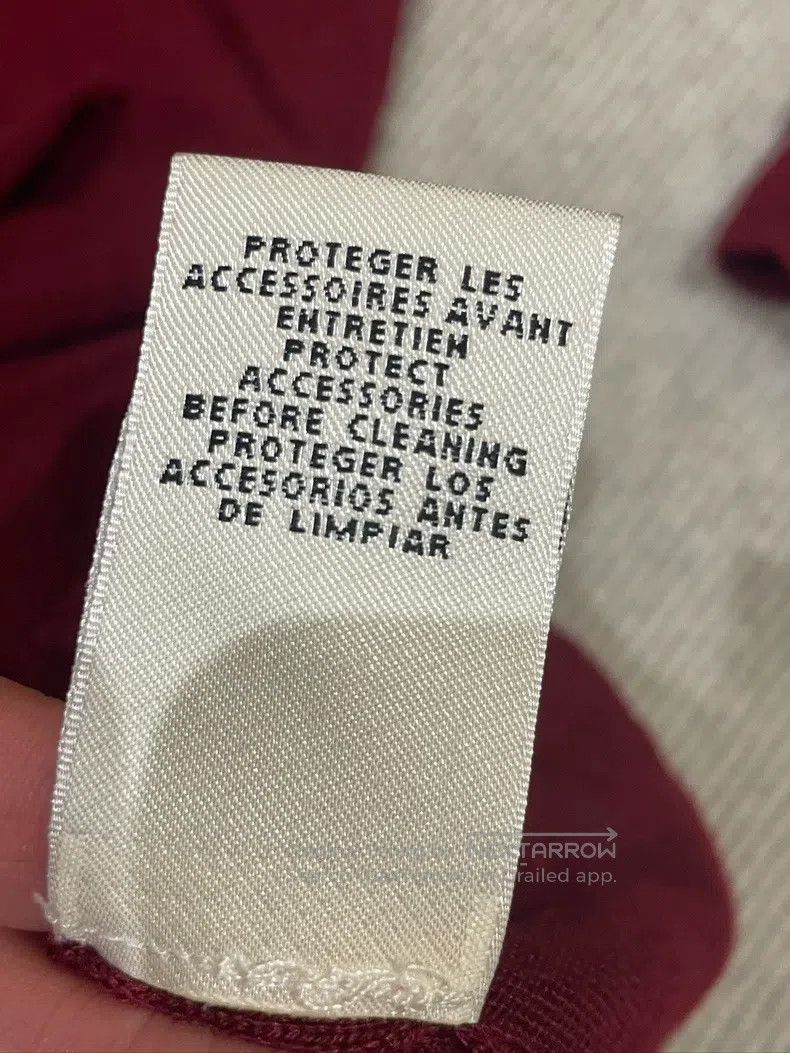 Hermes Hermes Burgundy High-Neck Knit Sweater, 50% Cashmere 50% M Size XXS / US 00 / IT 34 - 4 Thumbnail