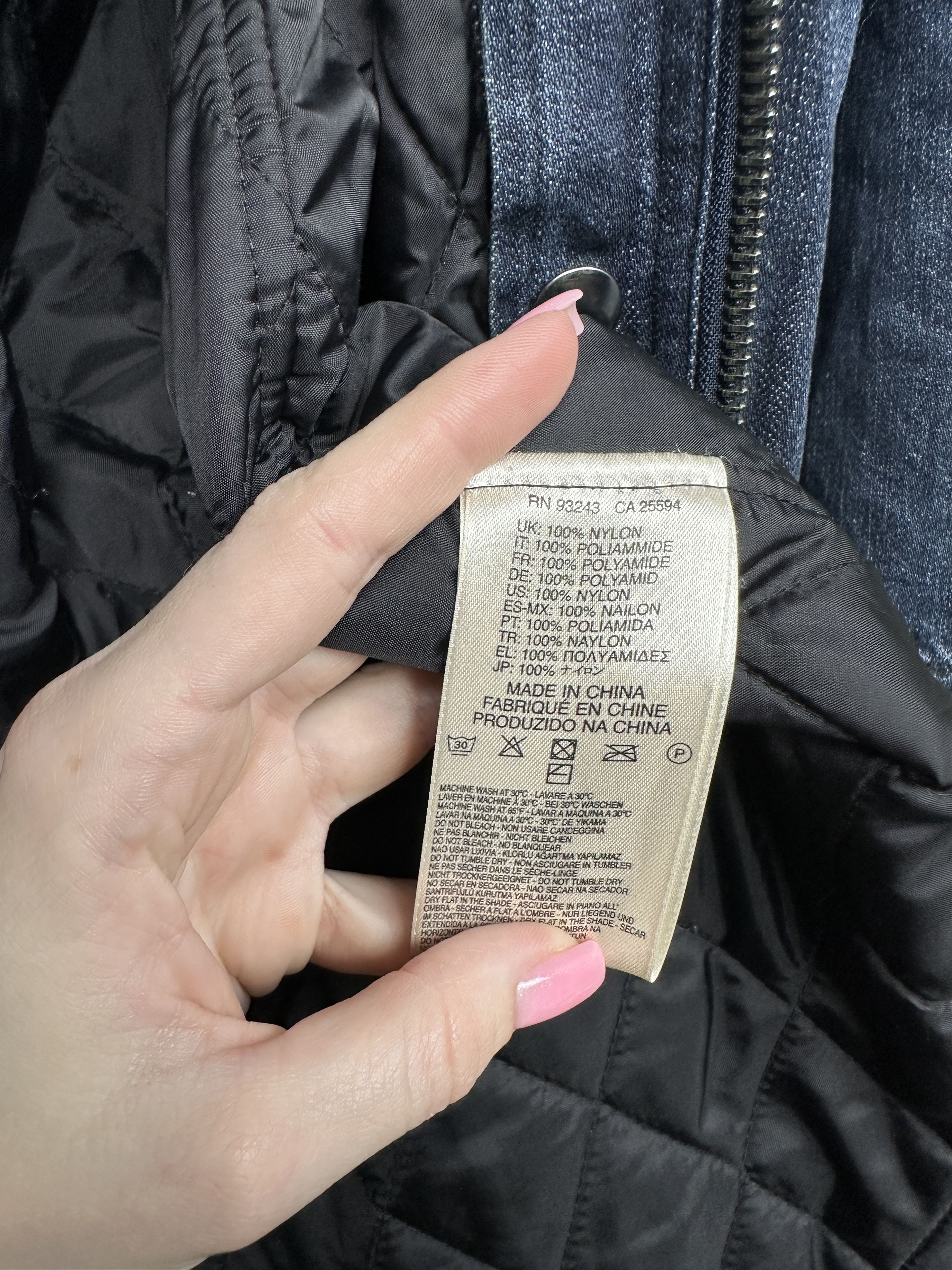 Diesel Diesel Womens 3 in 1 Denim Parka Jacket Size XS / US 0-2 / IT 36-38 - 9 Thumbnail