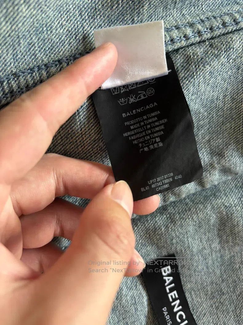 Balenciaga Balenciaga Casual fashion versatile solid-color single-bre Size US S / EU 44-46 / 1 - 5 Thumbnail