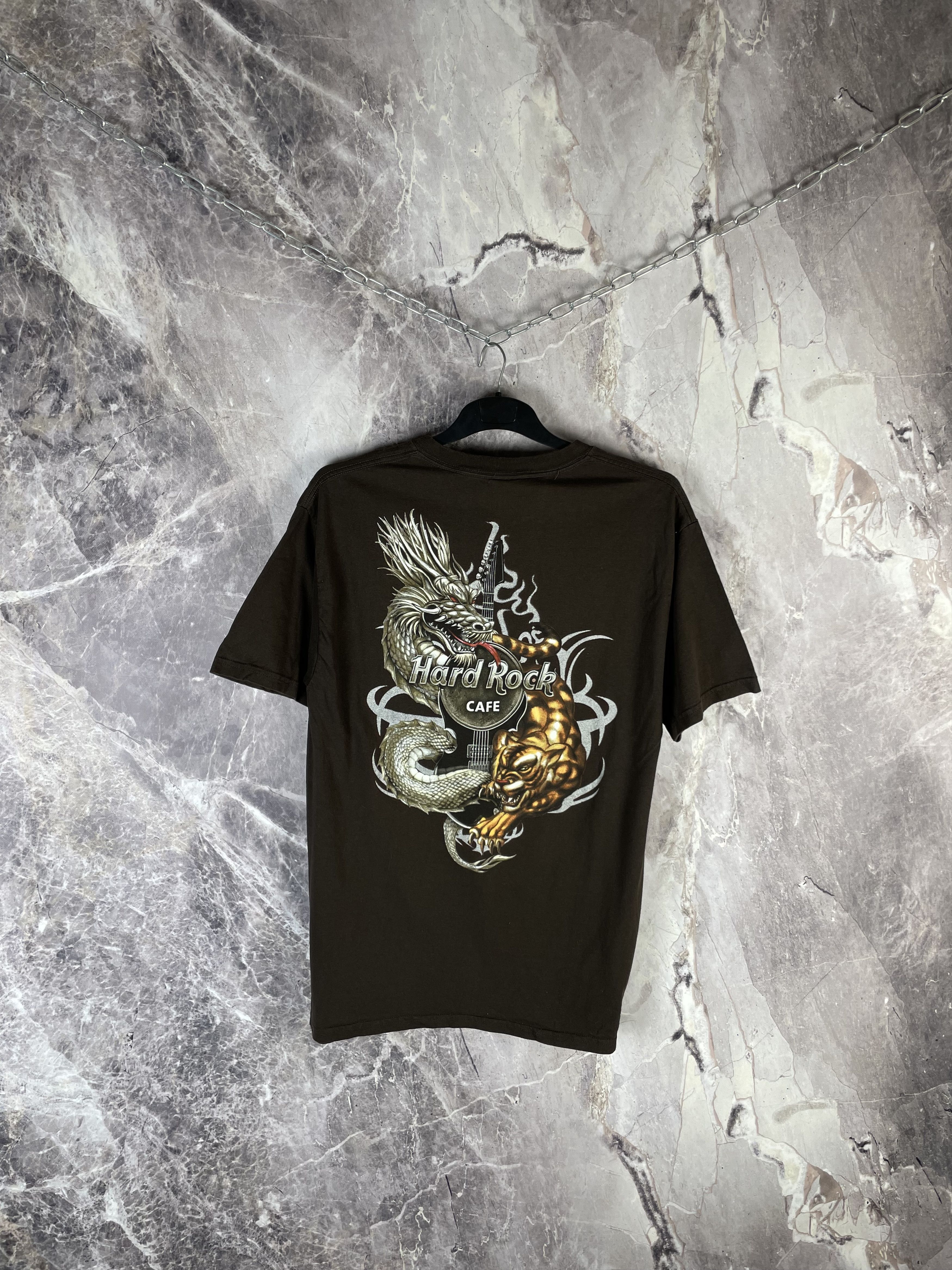 Hard Rock Cafe Vintage Y2K Hard Rock Cafe Detroit Graphic Tee Size US L / EU 52-54 / 3 - 1 Thumbnail