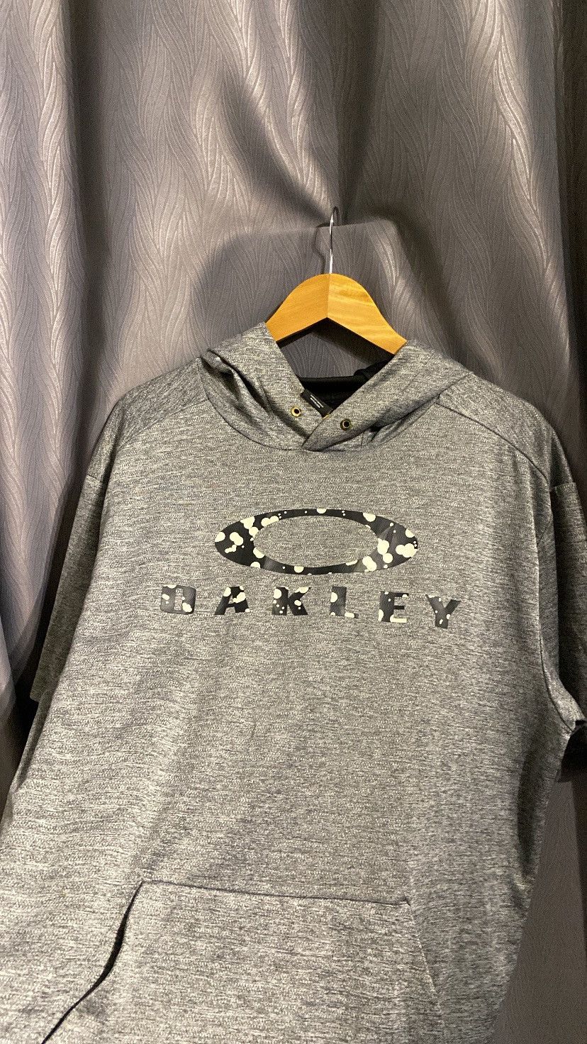 Oakley × Vintage Oakley JPN Hoodie Short Sleeve Jersey Size US XL / EU 56 / 4 - 1 Thumbnail