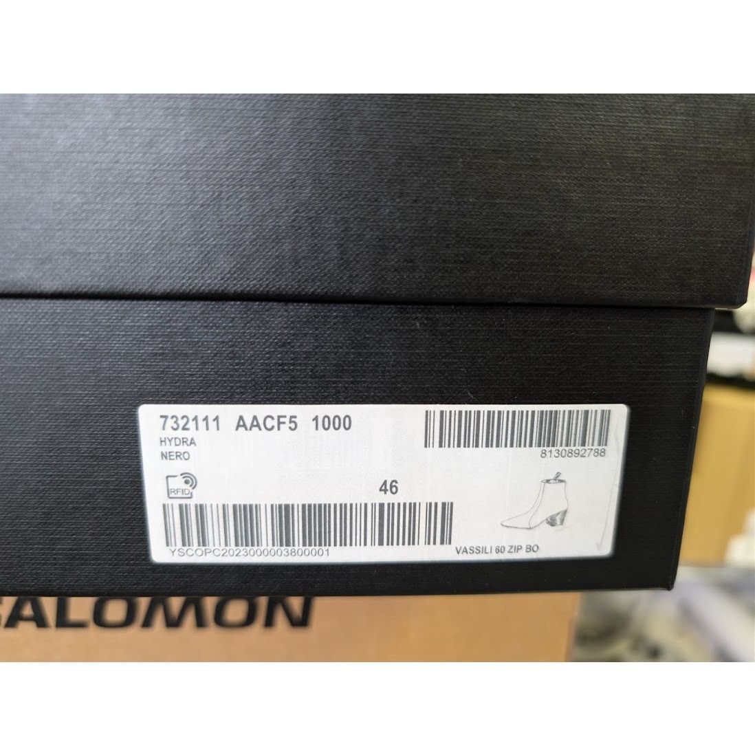 Saint Laurent Paris o1rshd1 Q:2 / Hydra Vassili 60 Zip Boots in Black Size US 13 / EU 46 - 20 Thumbnail