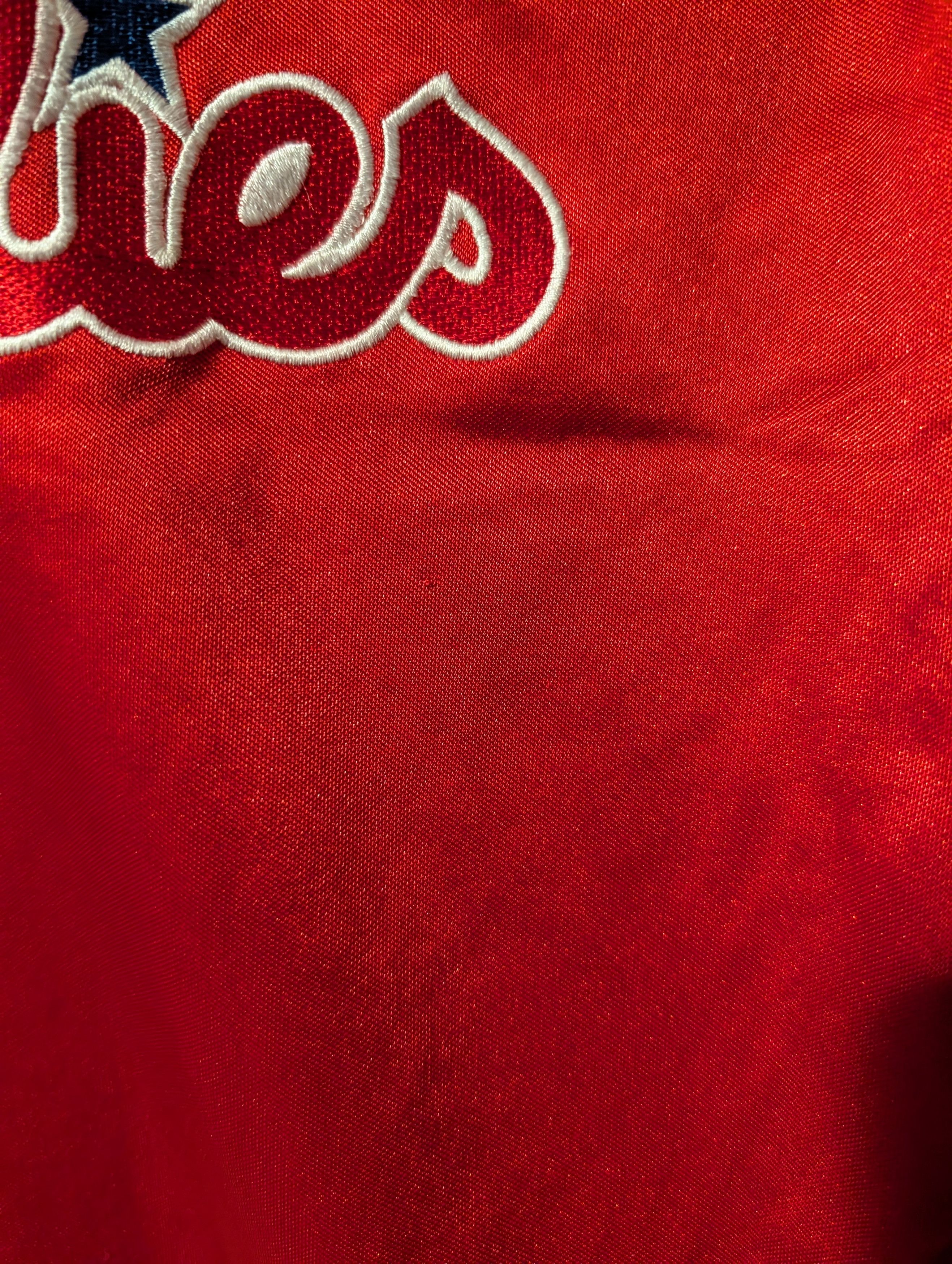MLB Nike Phillies Youth V-Neck Jersey Mesh Pullover Shirt Size 6 Size US M / EU 48-50 / 2 - 4 Thumbnail