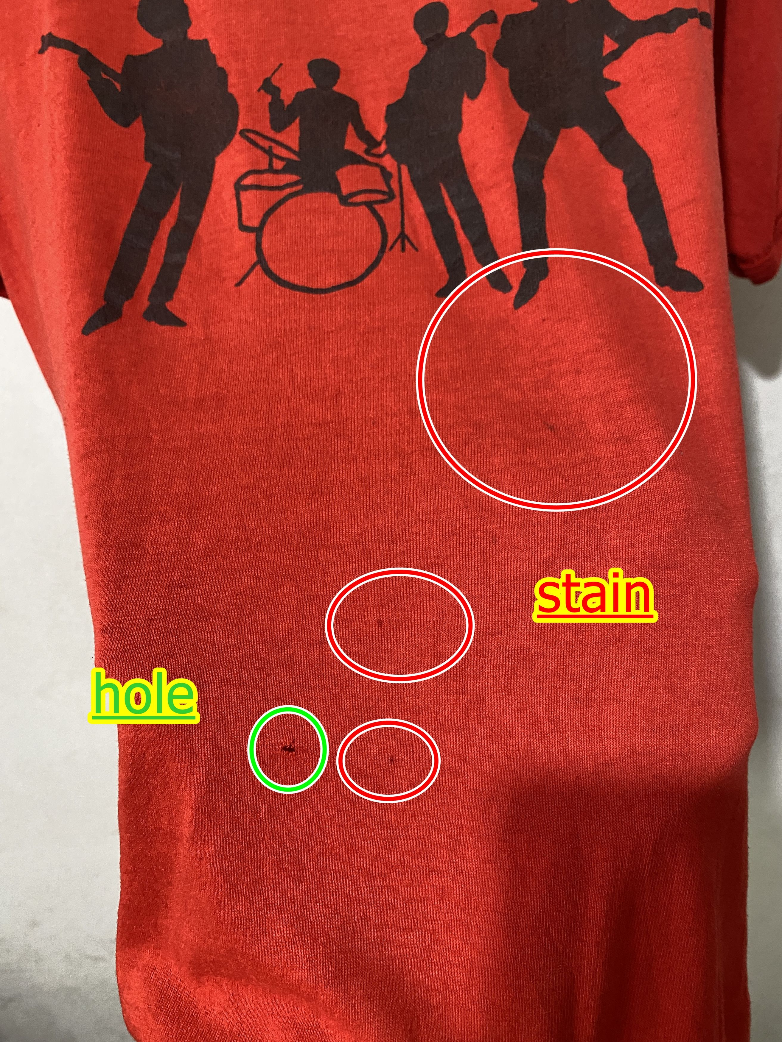 Band Tees × Vintage Vintage 80s Rock band Shirt Size US XS / EU 42 / 0 - 6 Thumbnail
