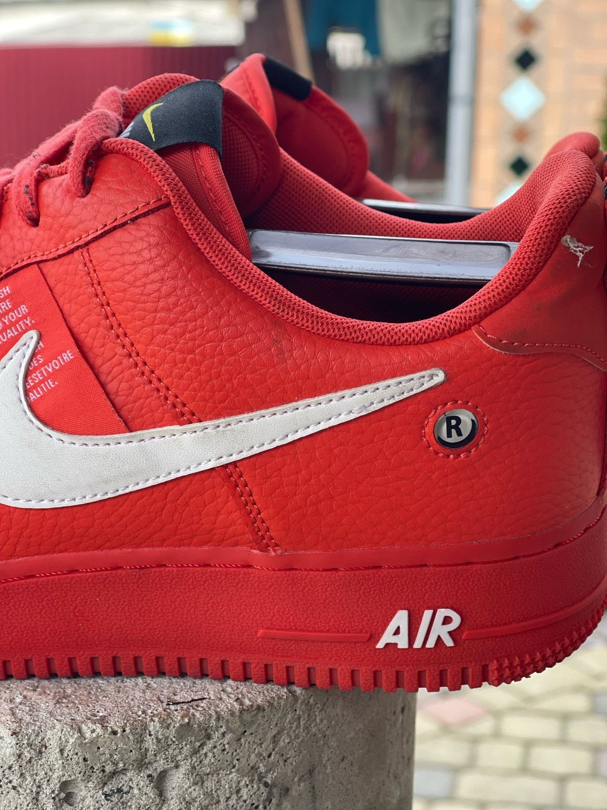 Nike NIKE AIR FORCE 1 '07 LV8 UTILITY OVERBRANDING SIZE US 11 Size US 11 / EU 44 - 5 Thumbnail
