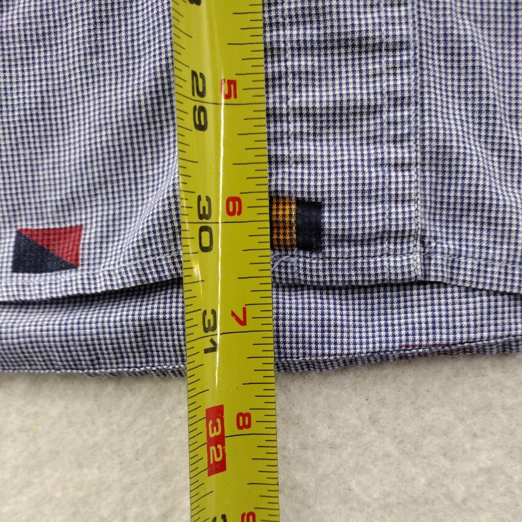 Chaps VINTAGE Chaps Ralph Lauren Shirt Men's Blue Large Flags All Over Button Up 90s Size US L / EU 52-54 / 3 - 5 Thumbnail