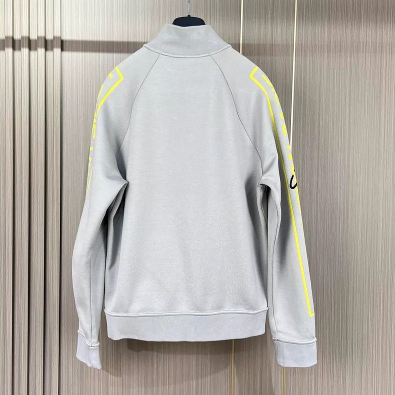 Louis Vuitton Louis Vuitton Louis Vuitton HalfZip Embroidered Sweatshirt Size M / US 6-8 / IT 42-44 - 2 Thumbnail