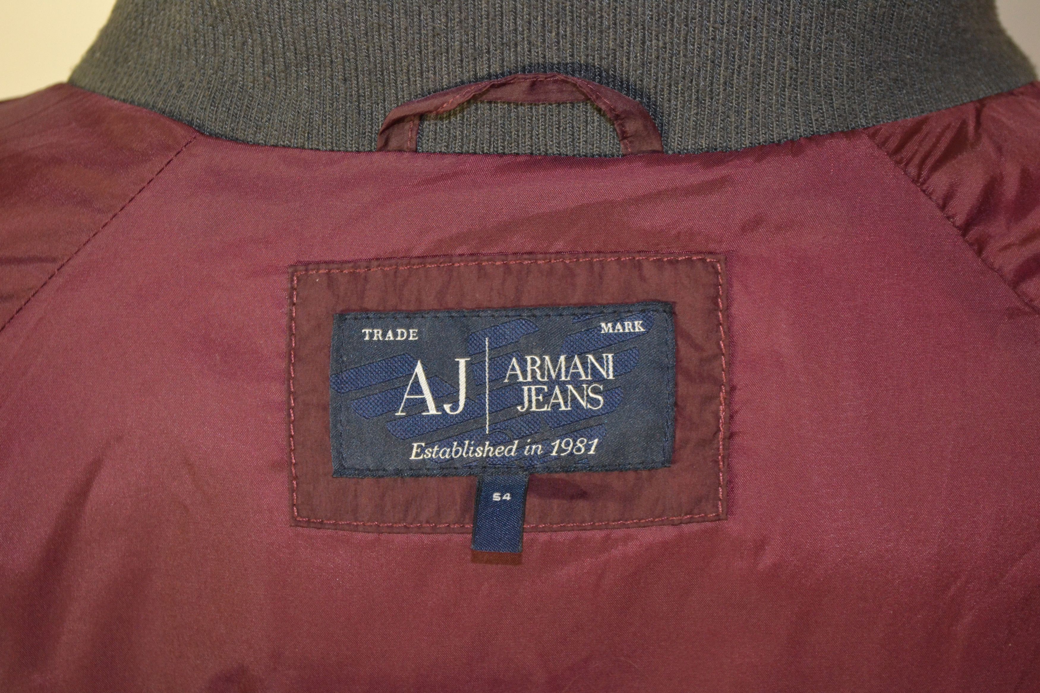 Armani Vintage Armani Jeans Puffer Jacket – Size L – Rare 2000s Size US L / EU 52-54 / 3 - 8 Thumbnail