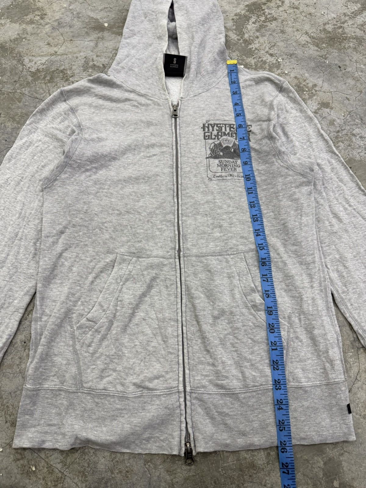 Hysteric Glamour × Japanese Brand Hysteric Glamour Sunday Morning Fever Endless Weekend Hoddie Size US S / EU 44-46 / 1 - 14 Thumbnail