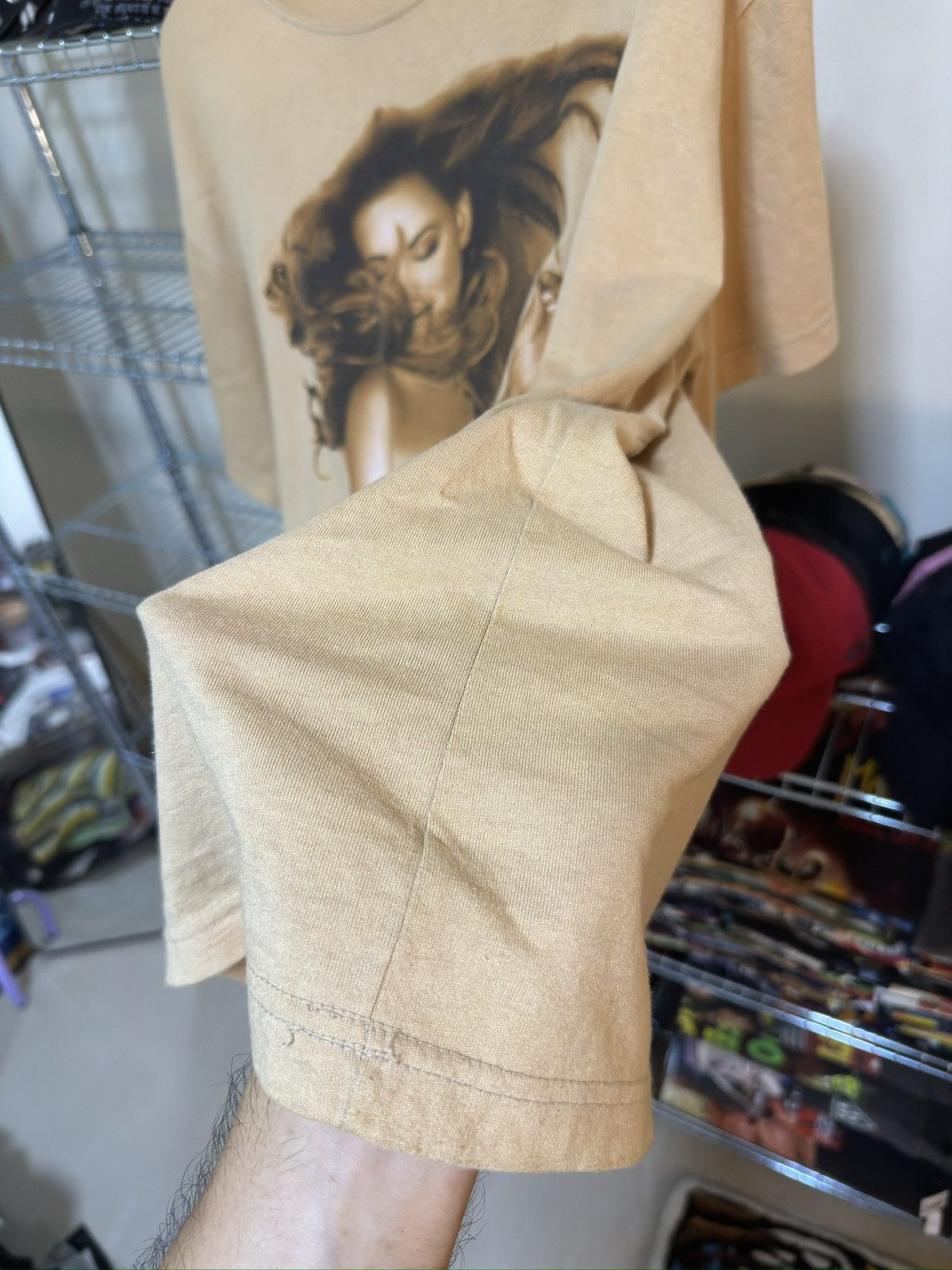 Other Vintage mariah carey 1998 y2k rare t shirt Size US L / EU 52-54 / 3 - 7 Thumbnail