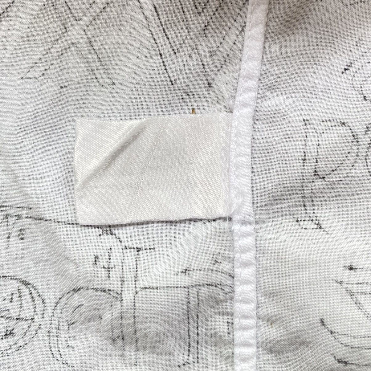 Paul Smith Paul Smith White Alphabet Print Shirt Size US XL / EU 56 / 4 - 6 Thumbnail