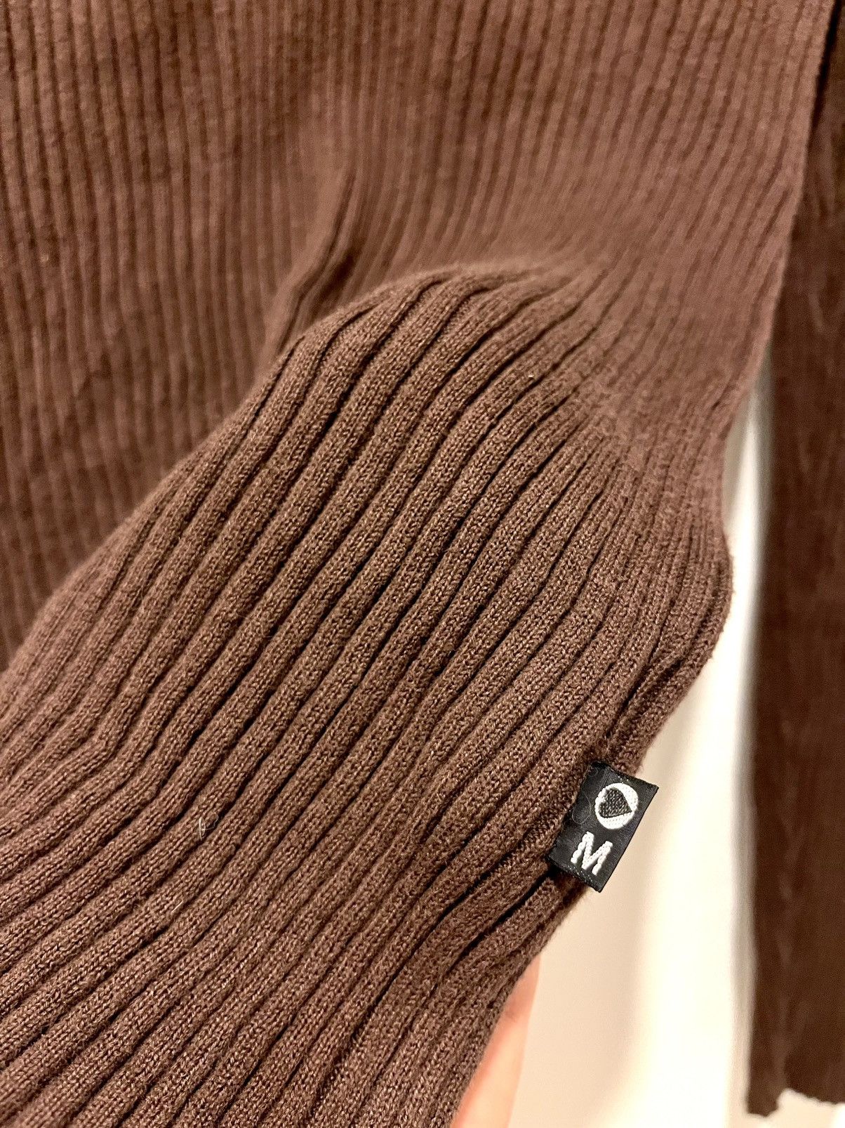 Morgan Homme KNIT x LEATHER HALF ZIPPER MORGAN HOMME LGB IF6WAS9 STYLE Size US M / EU 48-50 / 2 - 8 Thumbnail