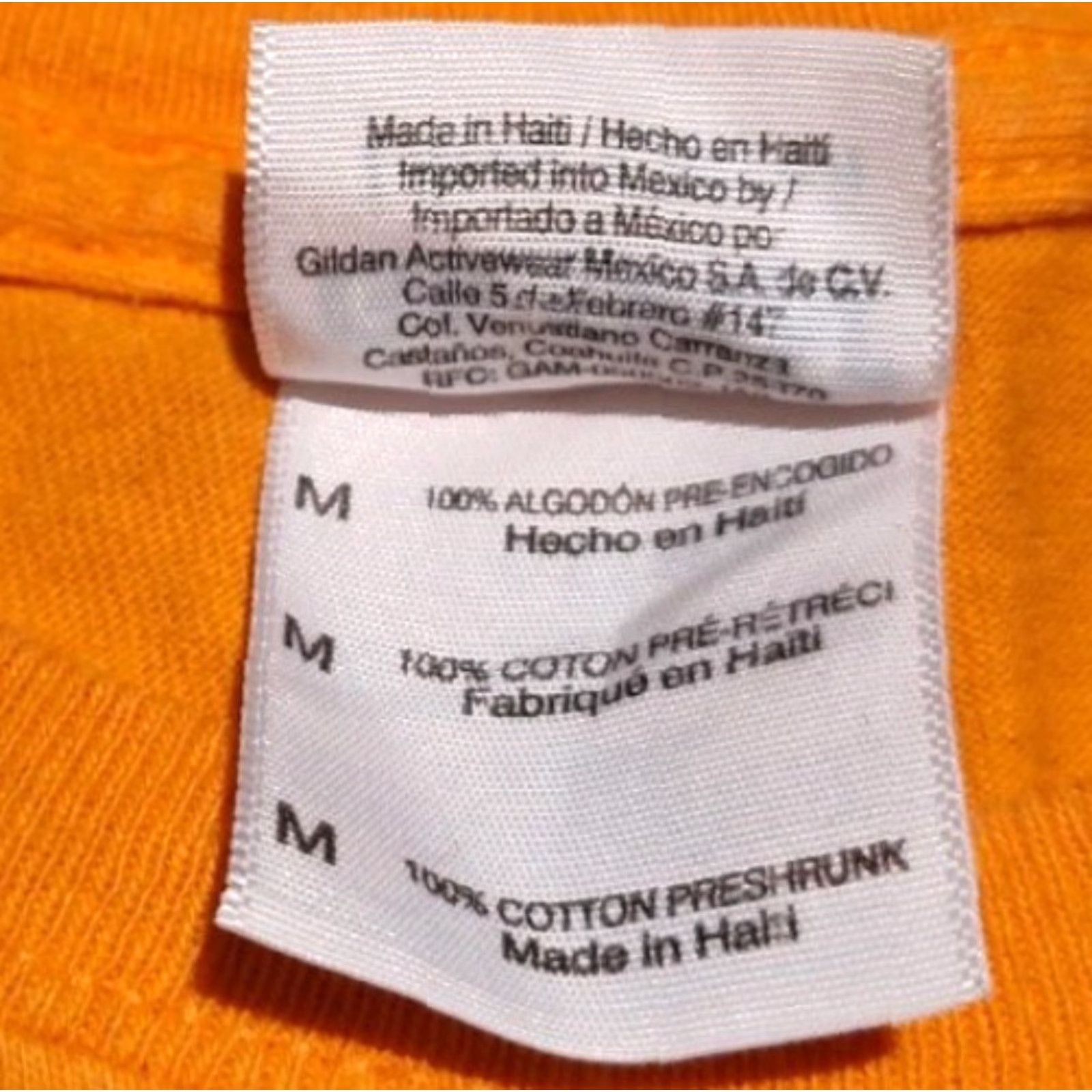Gildan VINTAGE Kenny Chesney Beer In Mexico Tour T-Shirt Men’s Size M Cotton Orange 2013 Graphic Print Casual Size US M / EU 48-50 / 2 - 5 Thumbnail