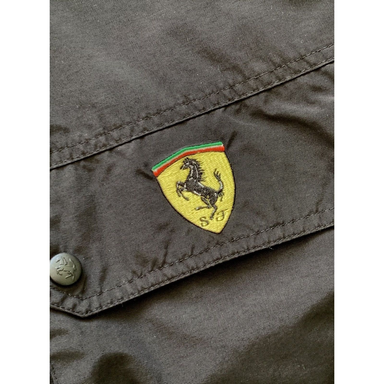 Ferrari VINTAGE Ferrari RACING Jacket Black Men’s Size S Jacket Boys? Size US S / EU 44-46 / 1 - 4 Thumbnail