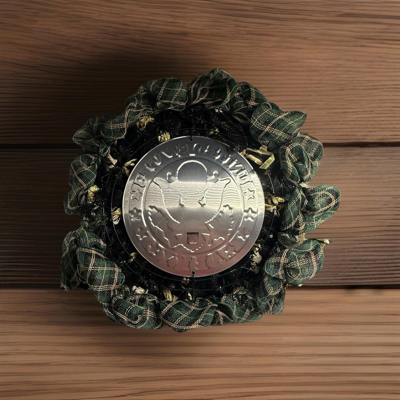 Handmade Officially Licensed ARMY Veteran Eagle Patriotic MetalWreath Size ONE SIZE - 5 Thumbnail