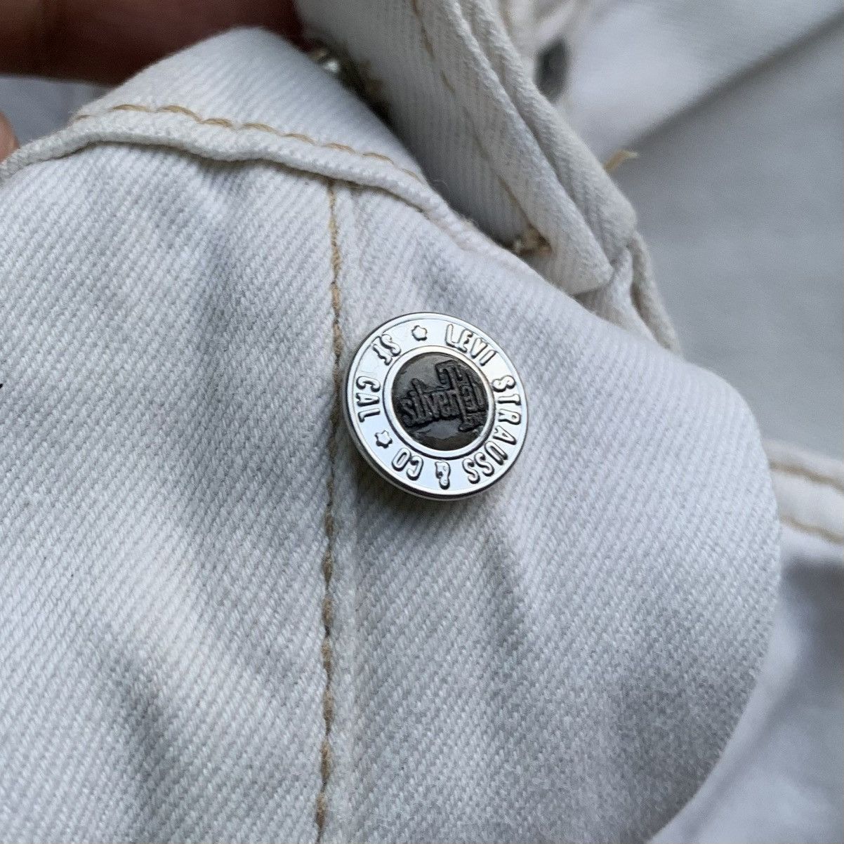 Levi's × Vintage 96’ Levi's Silvertab Loose Baggy Pants Size US 28 / EU 44 - 6 Thumbnail
