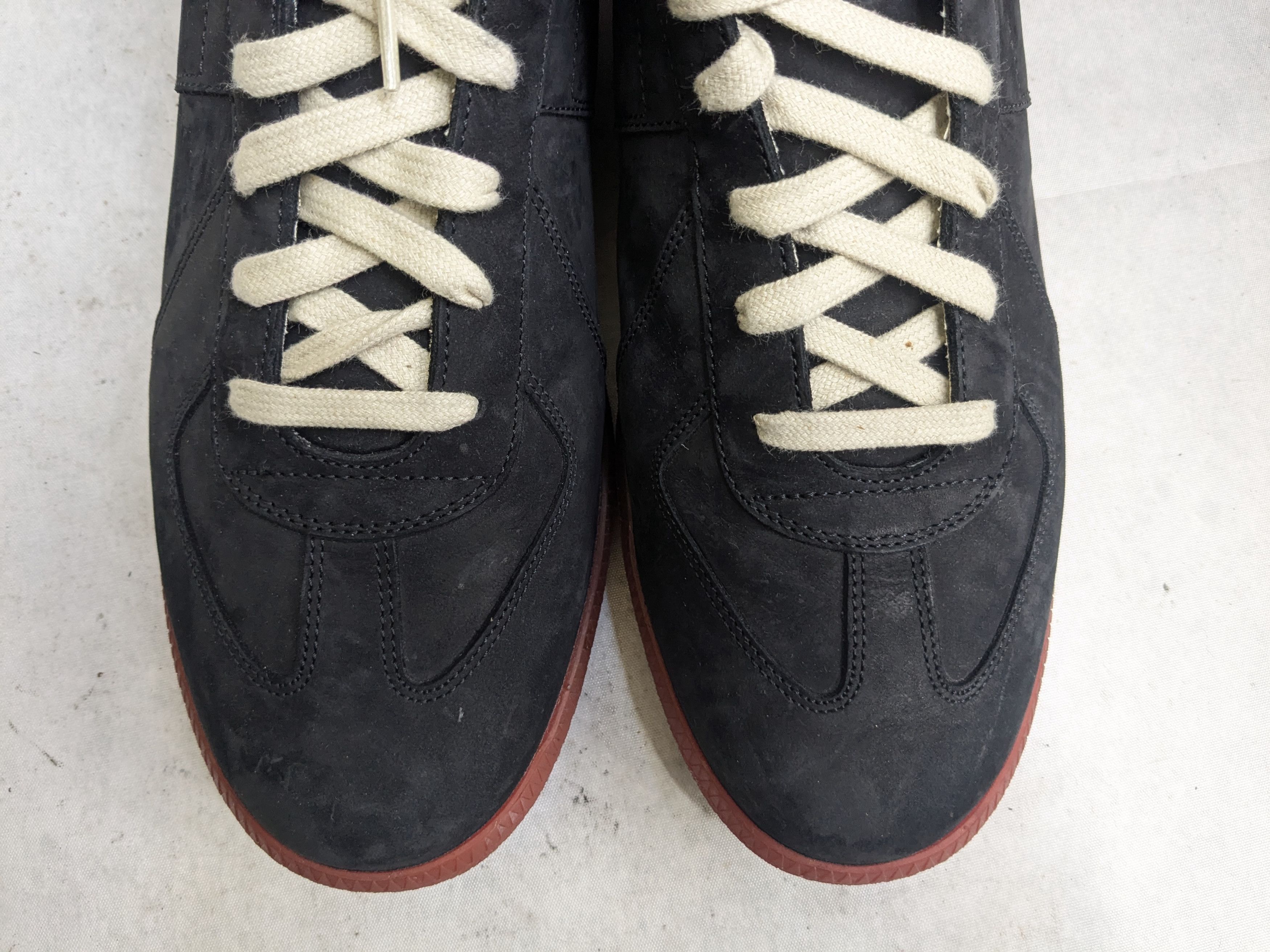 Maison Margiela Maison Margiela Replica GAT Black Red 13 46 Low Tops Size US 13 / EU 46 - 3 Thumbnail
