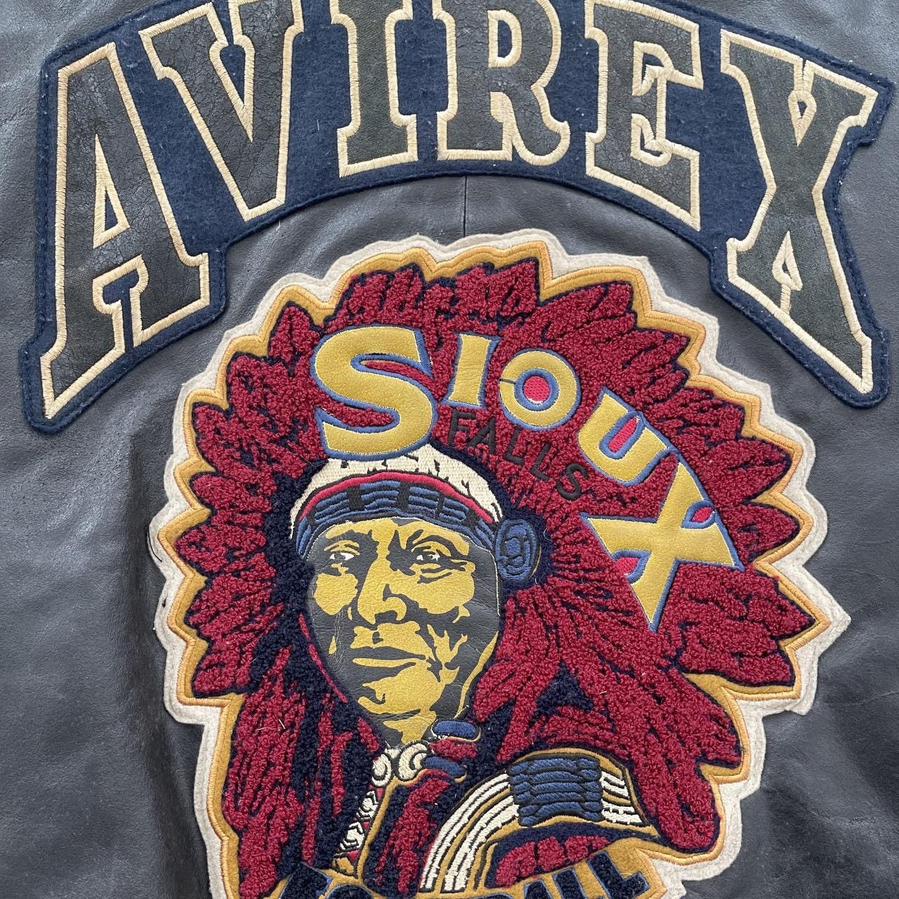 Avirex Avirex Leather Varsity Jacket Size US S / EU 44-46 / 1 - 3 Thumbnail